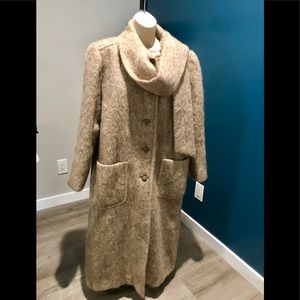 Vintage Mohair coat Union Made ILGWU